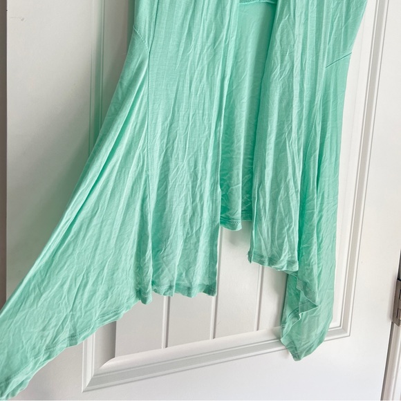 Ambiance Apparel Mint Green Cardigan - Picture 2 of 5